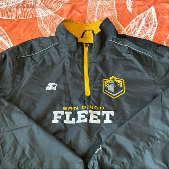 San Diego Fleet STARTER Quarter Zip Jacket - Picture 6 of 12